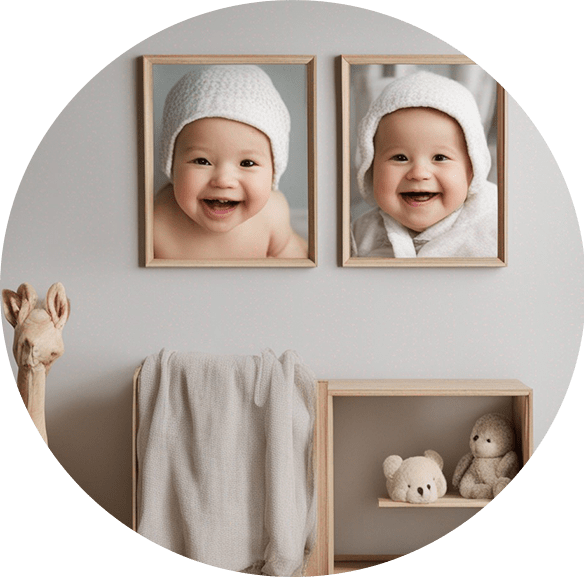 Baby Photo Canvas Printing Edmonton